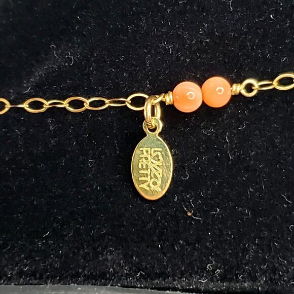 Gold Starfish Pendant Necklace By Love of Pretty With Long 34 inch chain - Picture 5 of 15